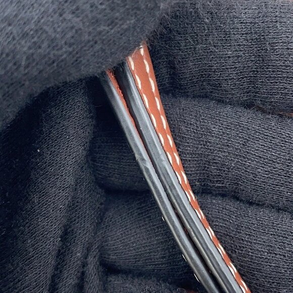 LOEWE Gate pocket Shoulder Bag Leather Brown - Picture 14 of 16